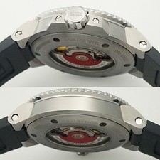 Oris Aquis Date Relief 01 733 7730 4153-07 4 24 63Nb AT SS Gray Dial 43mm Rank A 3