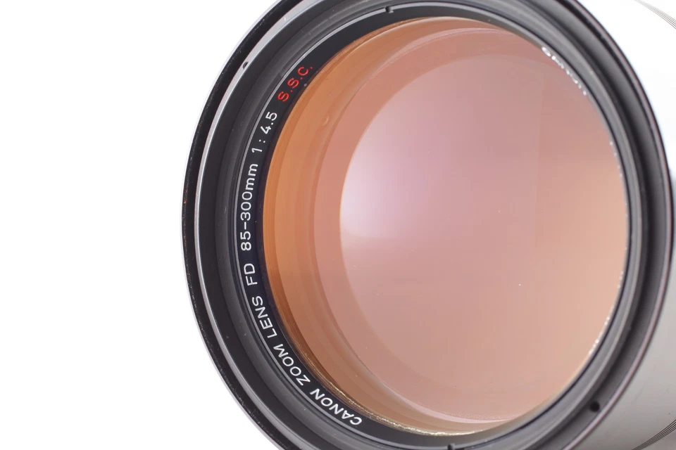 [Near MINT] Canon FD 85-300mm f/4.5 SSC S.S.C. Telephoto MF Zoom Lens From JAPAN - Image 3 of 4