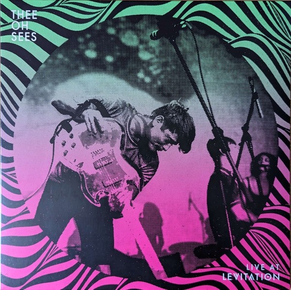 Thee Oh Sees Live At Levitation Clear Black Pink Splatter Vinyl LP New Sealed