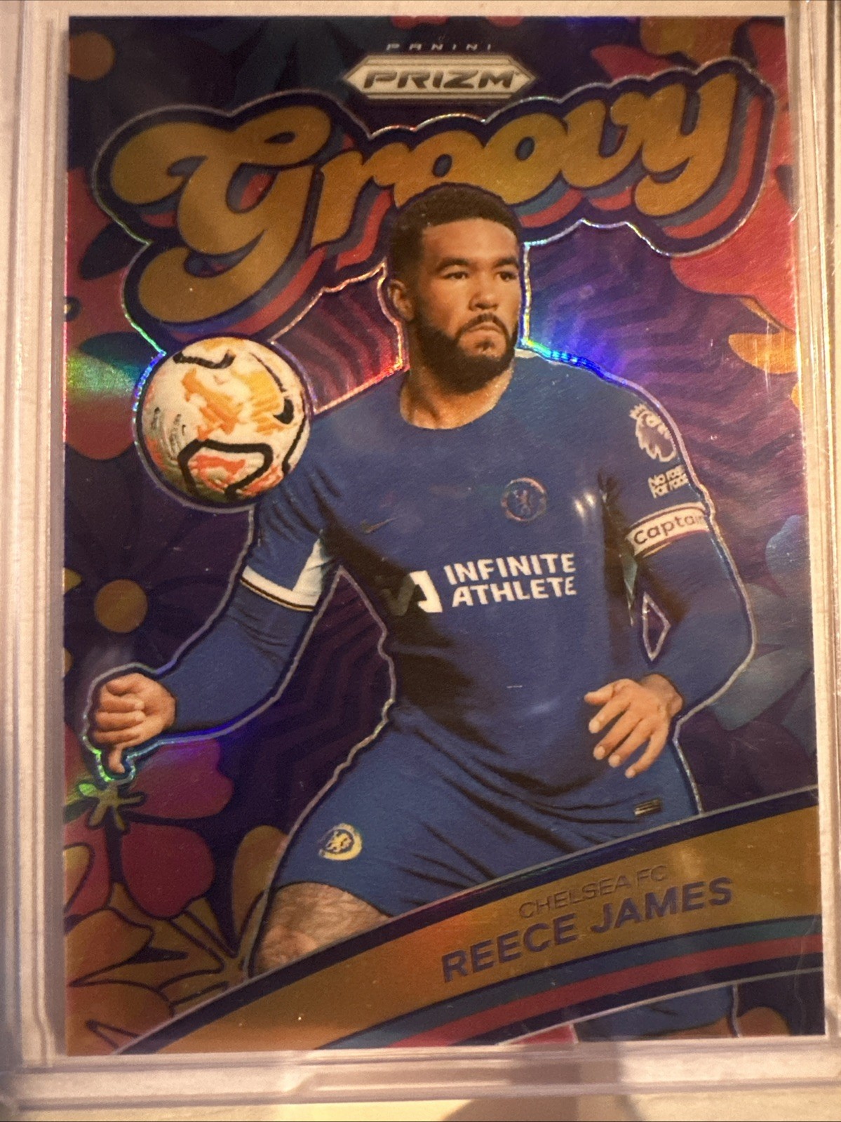 2023-24 Panini Prizm Premier League - Groovy Reece James SSP CASE HIT