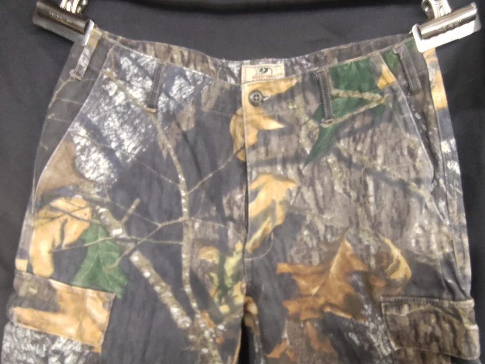 VTG Mossy Oak apparel camo pants Medium mens 32/34 - Image 4 of 4