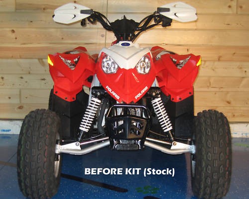 Polaris Predator 90 A-arms & Shocks ATV Widening Kit (+6) - Picture 6 of 9