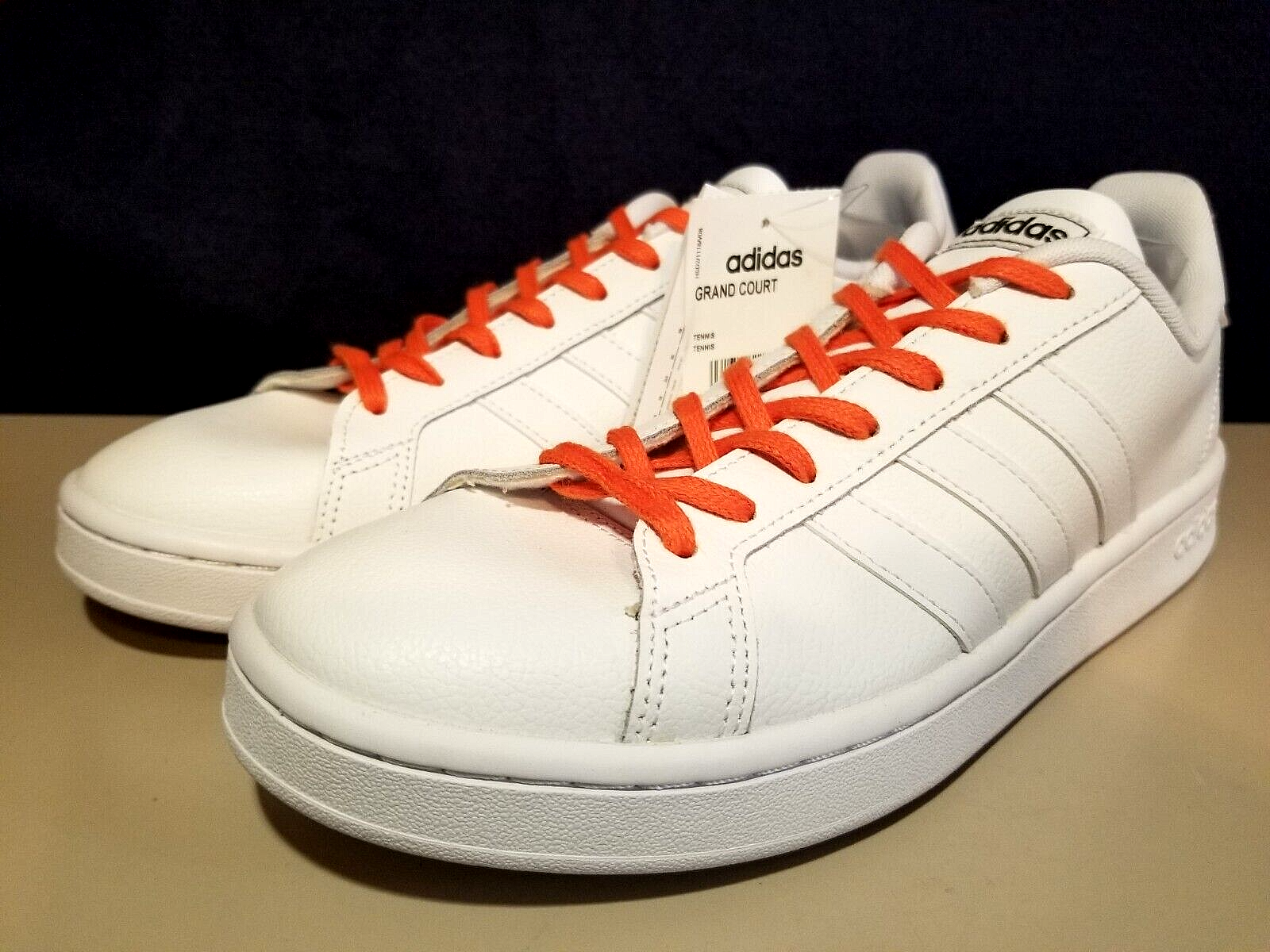 SAOLA Adidas Grand Court con Cloudfoam Uomo Taglia 9 1 2 Nuove