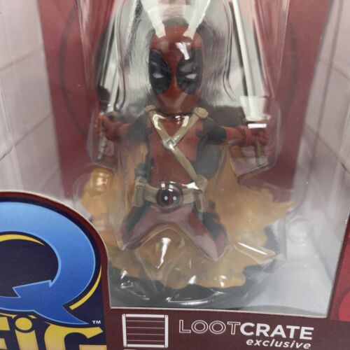 Marvel DEADPOOL Action Figure Q-Fig QMX Loot Crate Exclusive 2015 BRAND NEW - Picture 3 of 12