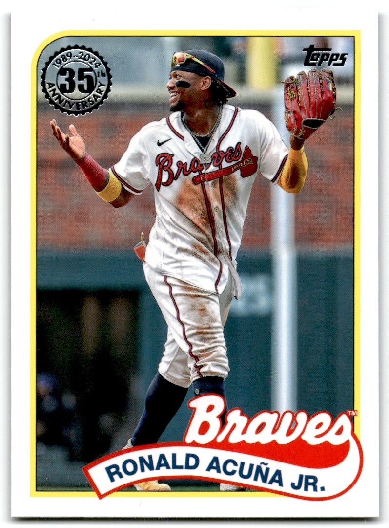 2024 Topps '89 TOPPS Ronald Acuña Jr., Atlanta Braves #89B