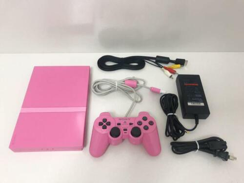 SONY PlayStation 2 Console Pink Limited Color SCPH-77000PK from JAPAN - Picture 1 of 12