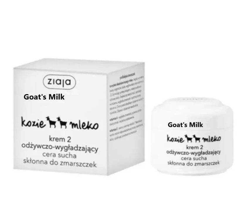 Ziaja Goat Milk, cream 2, nourishing and smoothing, dry skin, 50 ml