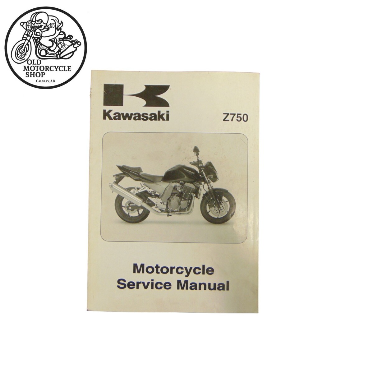 古書 2004 KAWASAKI Z750 ZR750 SERVICE MANUAL BOOK #99924-1323-01 | eBay