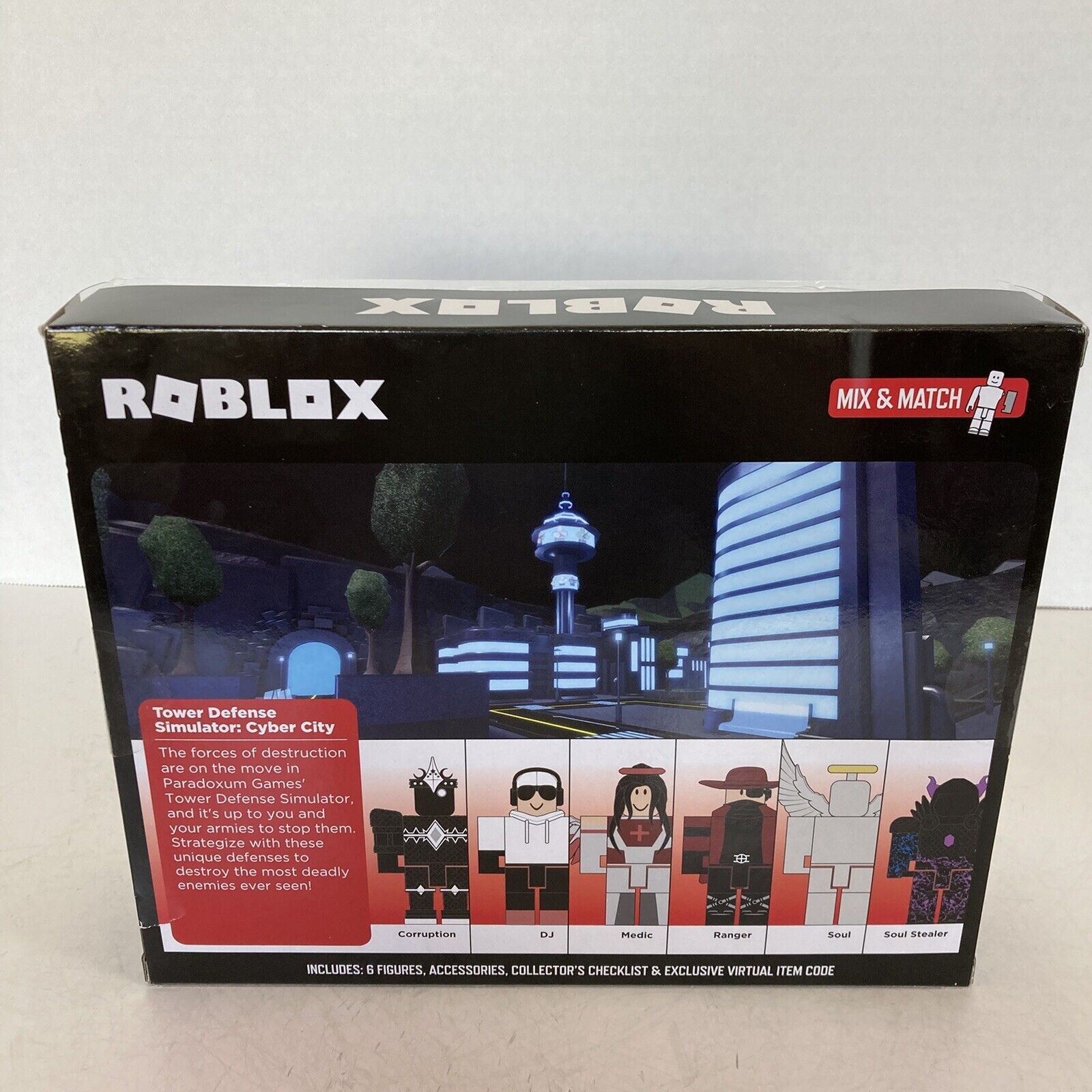 Roblox Tower Defence Simulator Cyber City Playset - TOYSTER