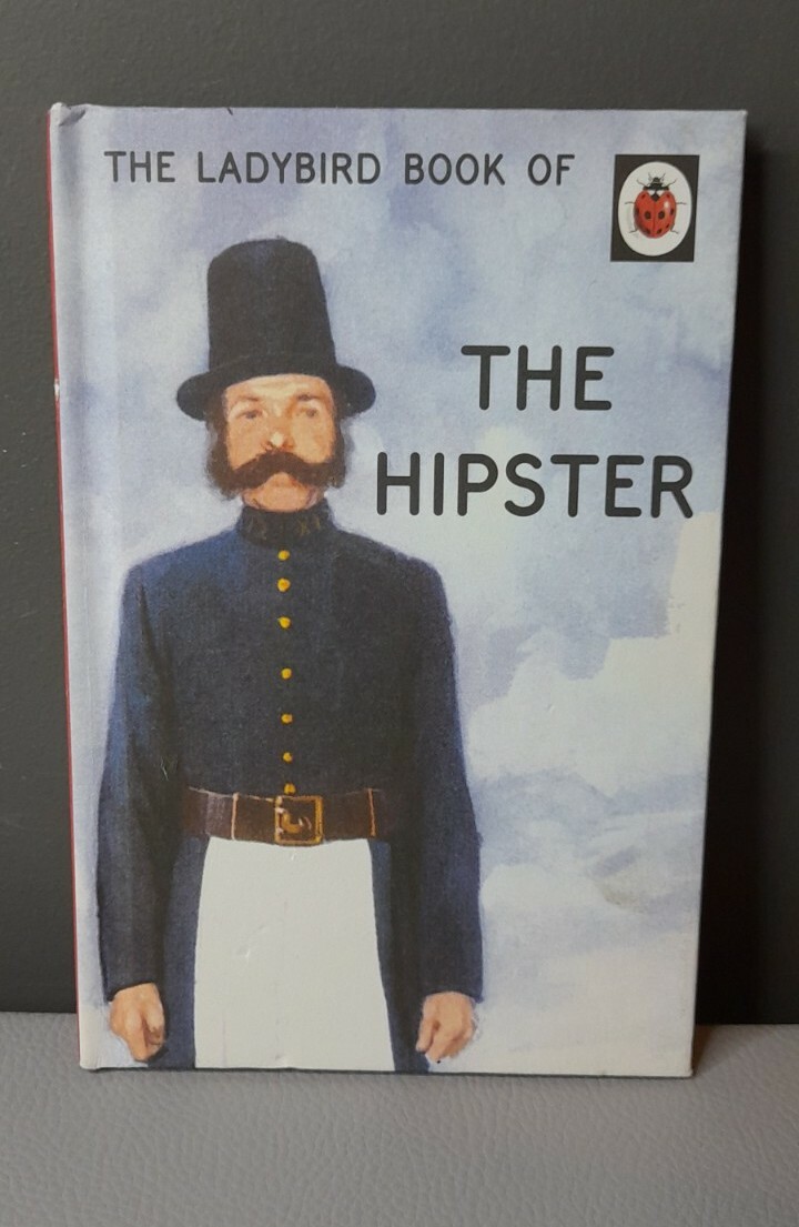 The Ladybird Book of the Hipster: Ladybirds for Grown-Ups Hardcover comedy RETRO