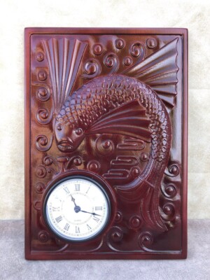 Wooden watch ''Flying fish''