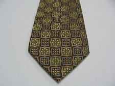 STAFFORD - GEOMETRIC PATTERNED - POLYESTER NECK TIE 