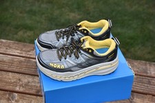 Hoka One One Stinson, men's, size 9, gray, good condition