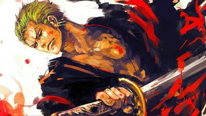 079 One Piece Op Zoro Luffy Fighting Hot Japan Anime 24 X14 Poster Ebay