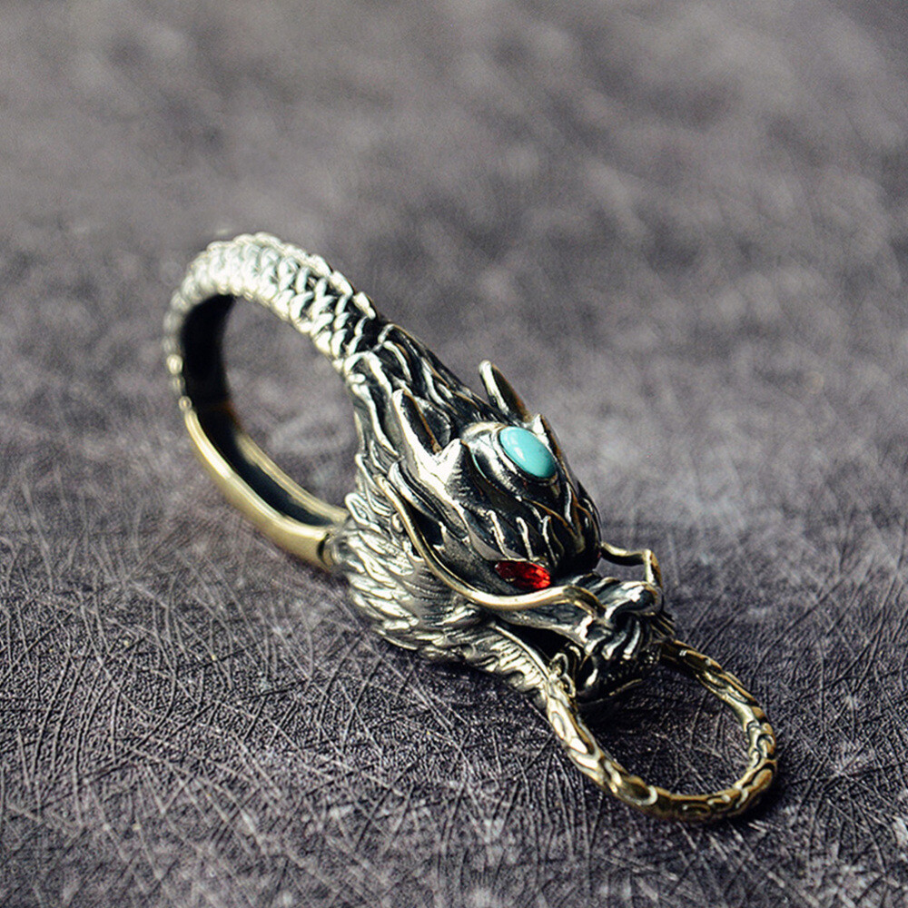 Dragon Keychain Titanium Bag Accessories Accessory Pendant Miss