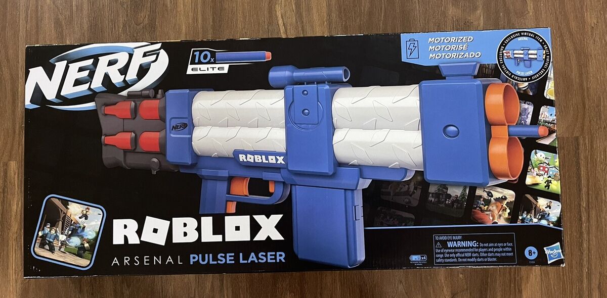 Hasbro Nerf Roblox Arsenal Pulse Laser With In Game Digital Code