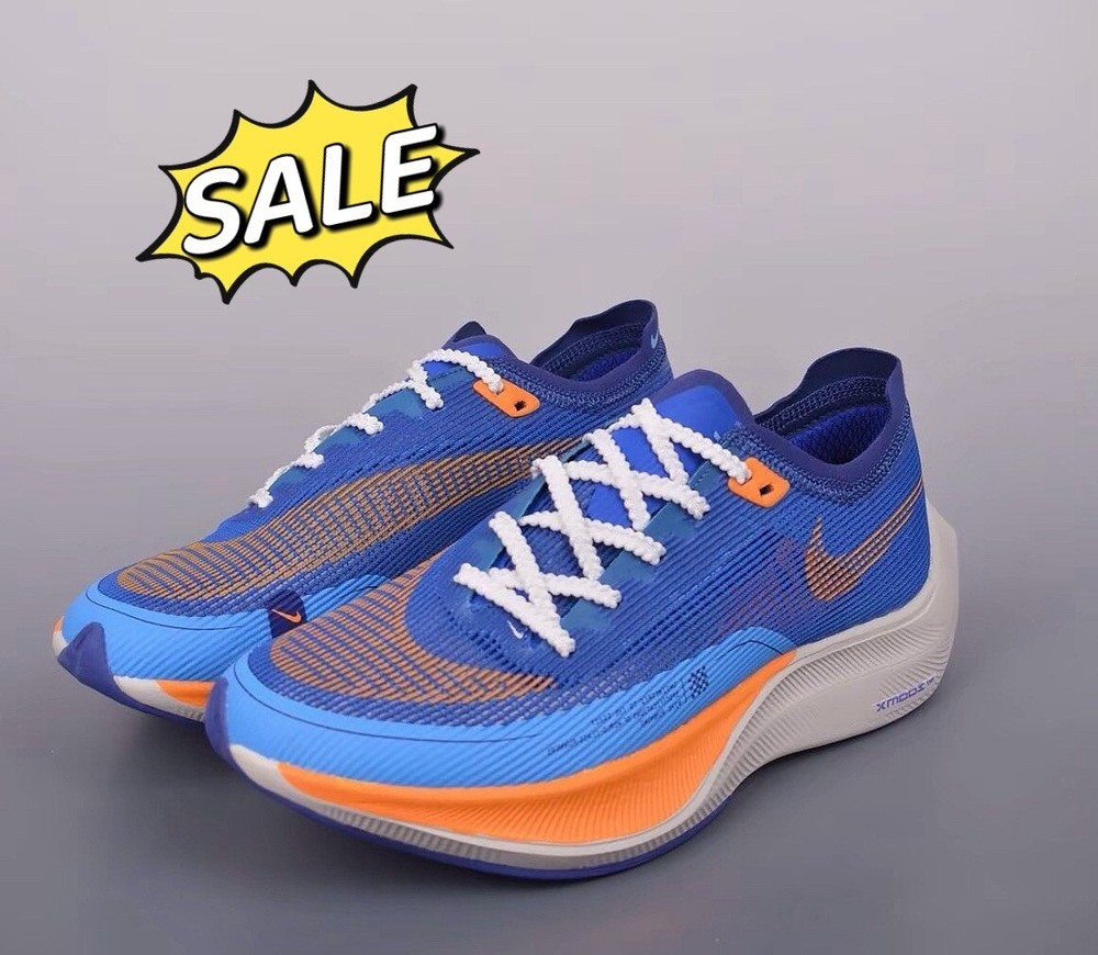Nike ZoomX Vaporfly NEXT% 2 in Size 9 - Game Royal Vivid Orange