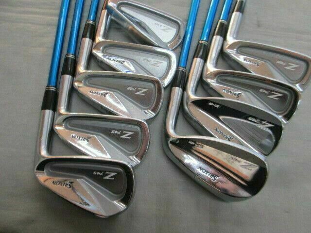 Dunlop SRIXON Z745 9PC Miyazaki Kosuma Blue 8 S-FLEX IRONS SET
