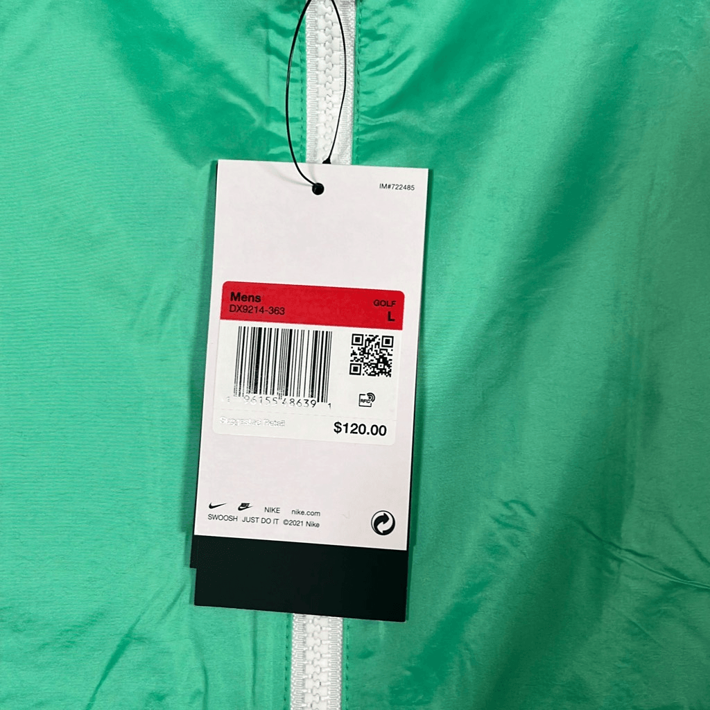 SACAI X NIKE Giacca da golf Nike Uncripted Phoenix da uomo grande DX9214 363 leggera vestibilità ampia