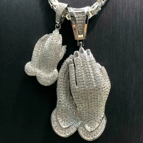 Collane e pendagli di lusso con gemme trasparente zirconia cubica