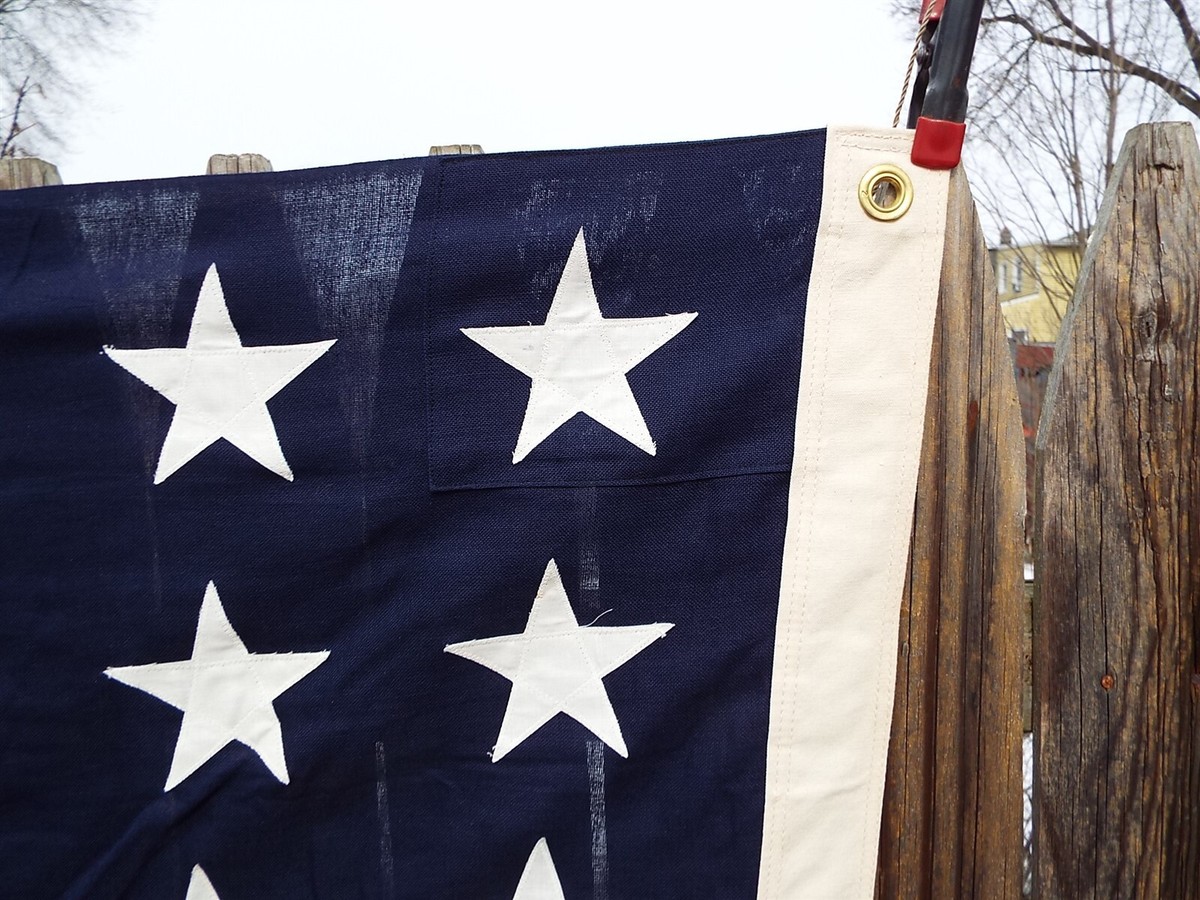 USA製・ヴィンテージ・特大・USAフラッグ・スター刺繍（＃USFLAG-1） s-l1200.jpg