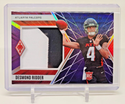 Desmond Ridder 2023 Rookie Jumbo Memorabilia RJM 43 of 75 RC Falcons Patch Hot