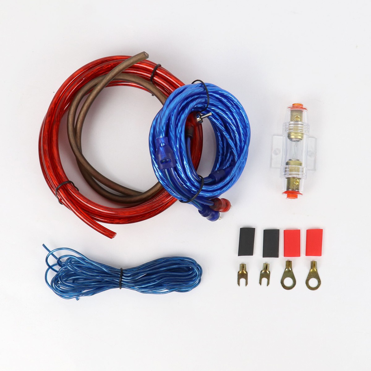 Kit Cablaggio Per Amplificatore Auto - Cavi RCA, Alimentazione E Fusibile Per Subwoofer - Foto 7