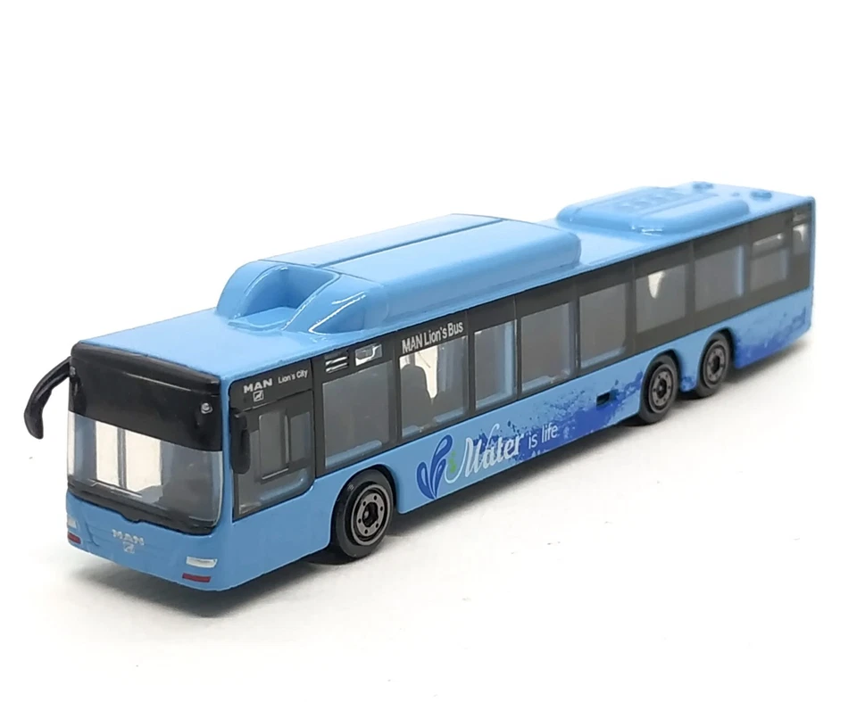 Majorette Man Lion's Bus - Mater is Life - blue Scale 1/110 (5.7 inches) - Image 3 of 4