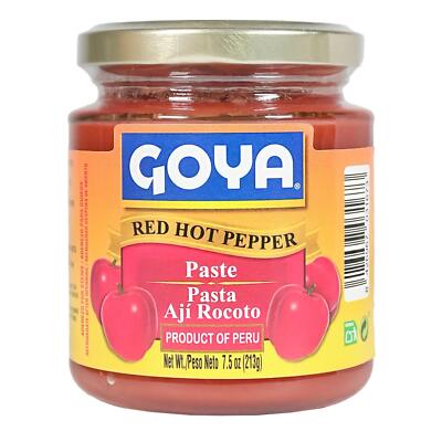 Goya Red Hot Pepper Paste Pasta aji rocoto Paprikapaste 213g