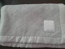 Child Of Mine Carters Gray Sweet Dreams Baby Blanket Satin Edges Fleece 40"30"