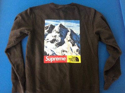 supreme north face mountain crewneck
