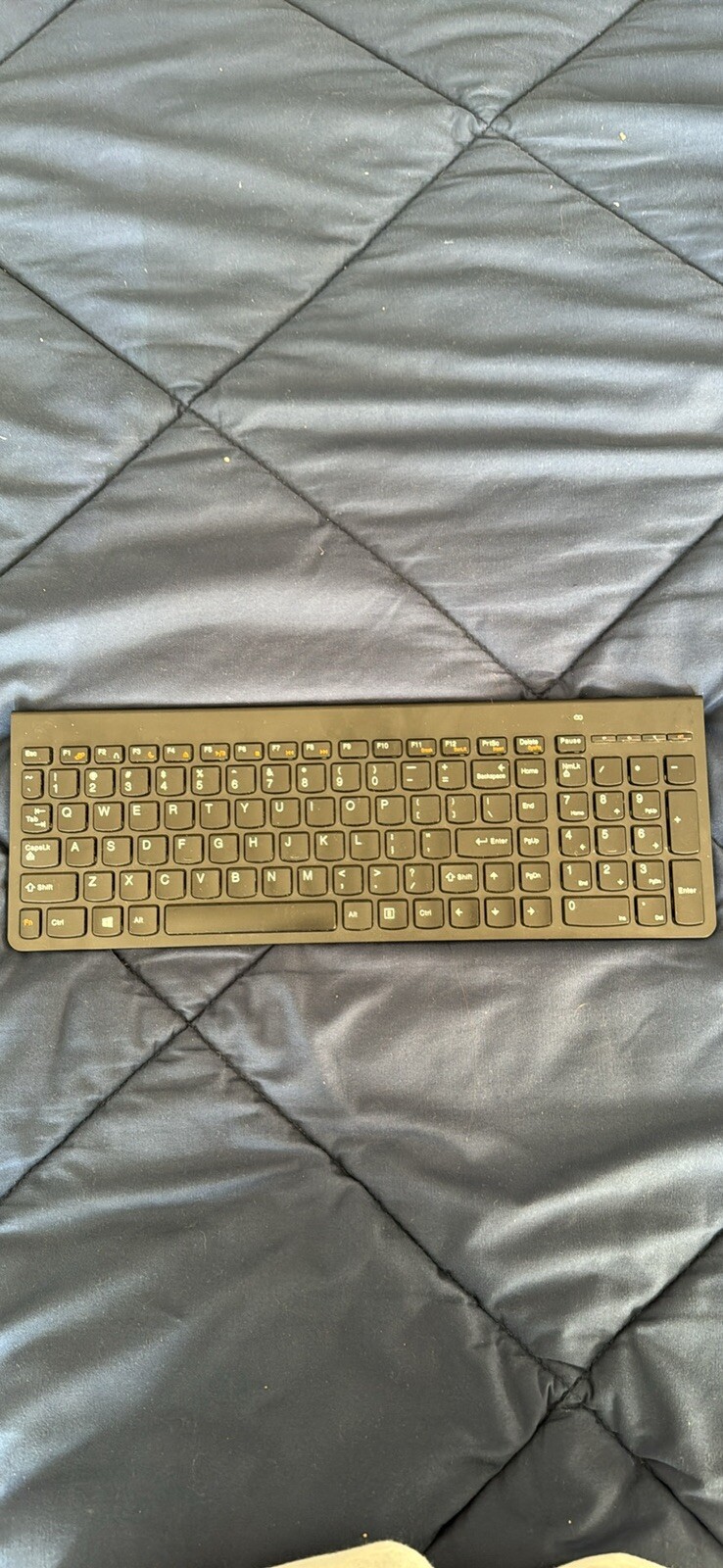 Lenovo IBM SK-8861 Ultra Thin 2.4G wireless keyboard BLACK