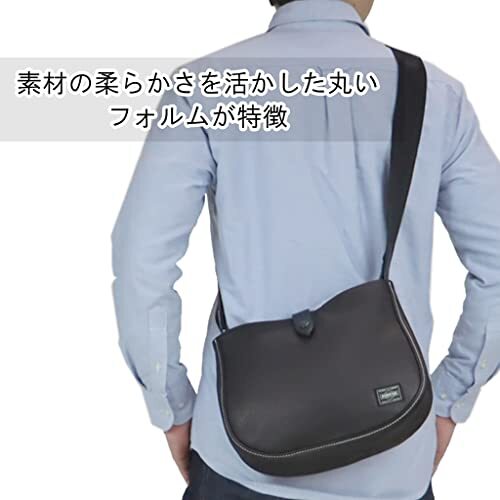 PORTER [Cisco] SHOULDER BAG 120-03306 Black NEW Made In