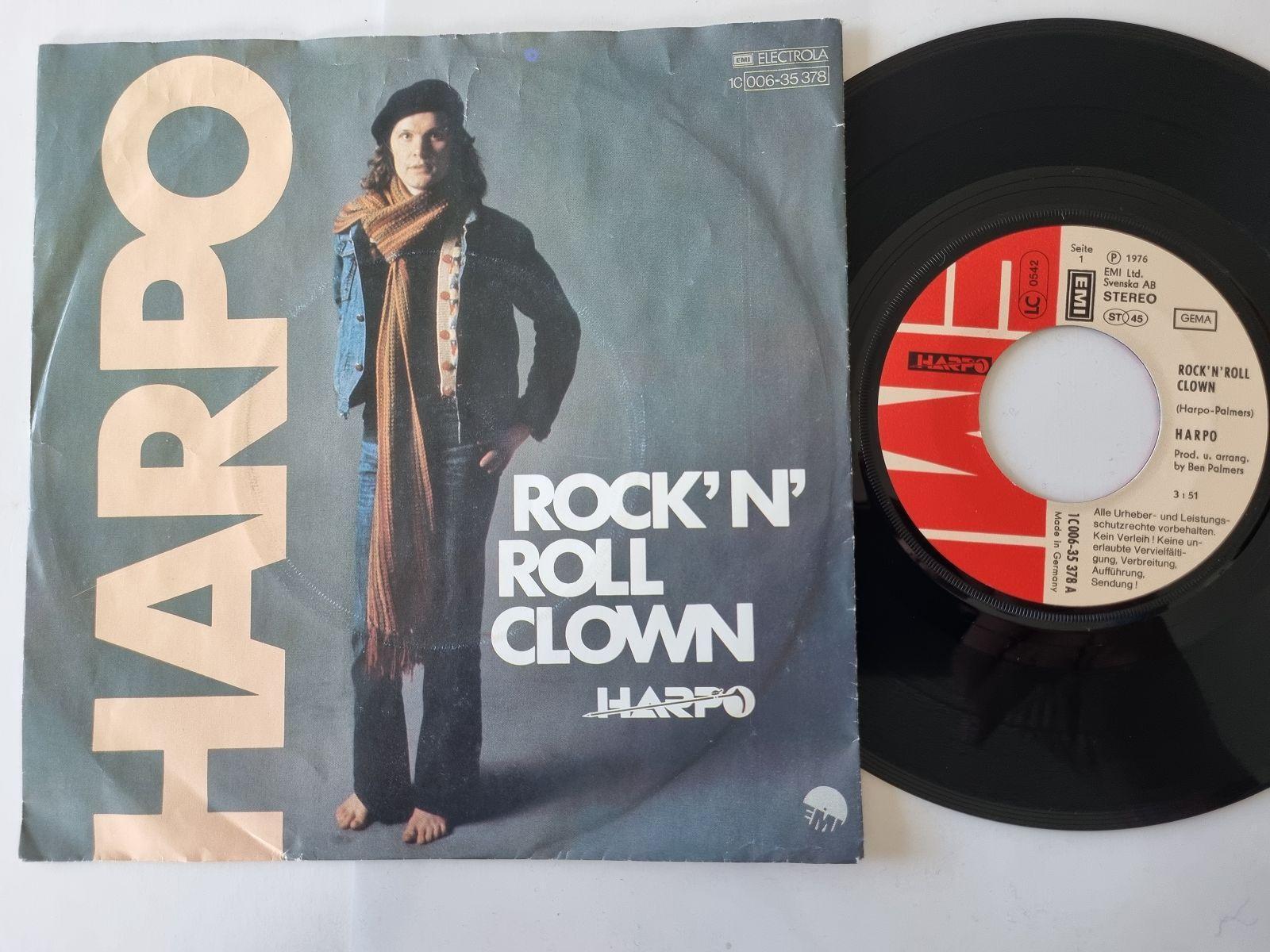7"" Single Harpo - Rock 'n' Roll clown Vinyl Germany
