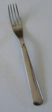 1 Dinner Fork Studio William SUW1 Stainless Satin Plain Square Tip Handle