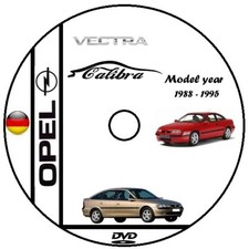 WORKSHOP MANUAL MAINTENANCE OPEL VETRA E CALIBRA 1988 1995 SERVICE CD DVD