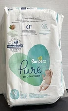 Pampers Pure Protection Disposable Diapers Newborn 31 Count