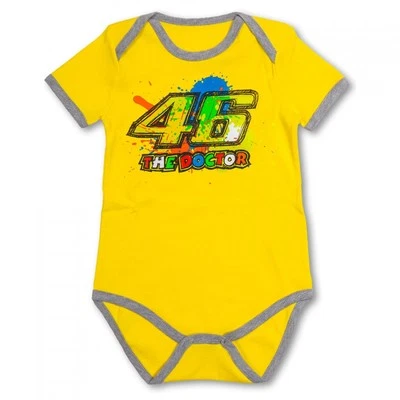 OFFICIAL MERCHANDISE New Official Valentino Rossi VR46 Baby Body Suit - VRKBB 207101