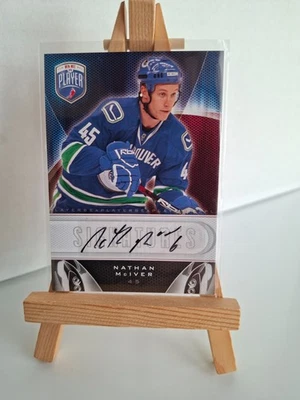Nathan McIver Be aPlayer Hockey 2009-10 Signatures Autograph Vancouver Canucks - Bild 1 von 2