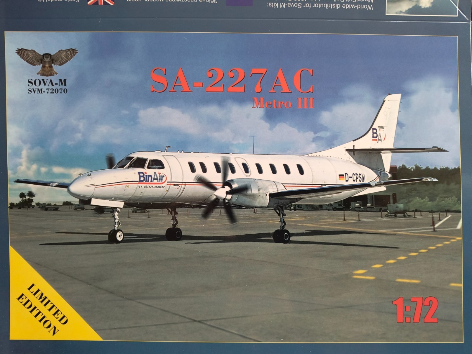 1/72 C-227AC Metro III - SOVA-M 72070 New ! | eBay