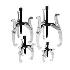 Performance Tools 4 Piece 3 Jaw Gear Puller Set - W134DB
