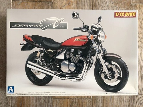 Aoshima 1/12 Scale Kit 06176 - Kawasaki Zephyr X Motorbike Final Edition
