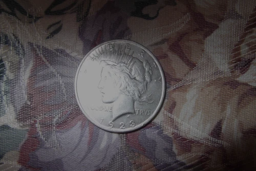 1923  P  Peace Silver Dollar- Original - Very Nice - Good Year