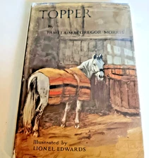 TOPPER [1927 1st] Illus Lionel Edwards HB/DJ by Pamela Morris - Welsh pony story