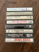 cassette tapes lot 8 Fleetwood Mac/ Rolling Stones