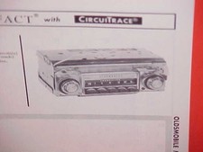 1967 Oldsmobile Toronado 98 Delta Delmont 88 Convertible Am Radio Service Manual