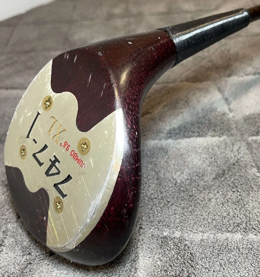 Vintage Jumbo XL 747 Driver RH Aldila Graphite Shaft Tacki-Mac Jumbo Grip 45” - Image 4 of 4