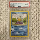 Pokemon PSA 8 Squirtle / Schiggy 1st Edition German Base Set