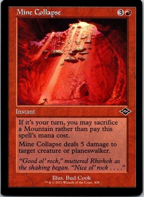Mine Collapse (Retro Frame) Modern Horizons 2 Regular