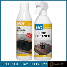 HG HOB CLEANER FOR EVERYDAY USE INDUCTION HOB CLEANER & GLASS SPRAY EXTRA STRONG